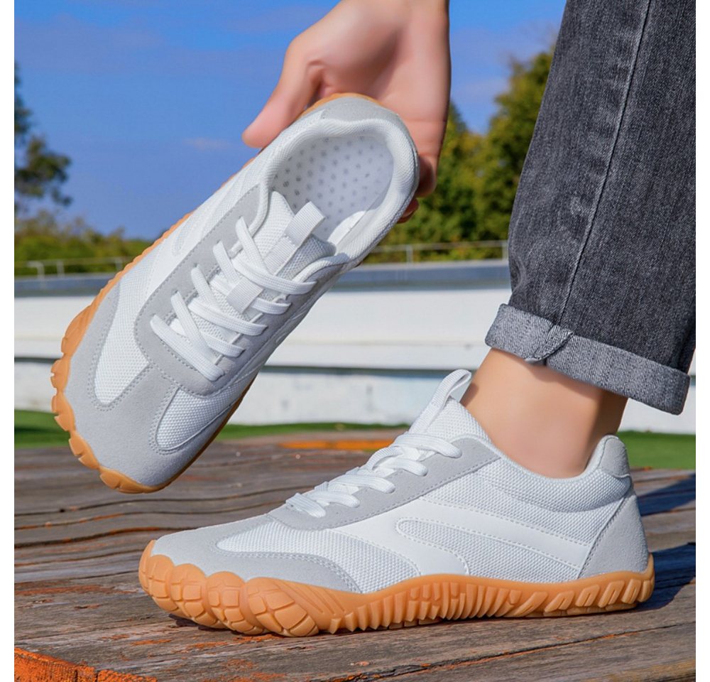 HUSK'SWARE Barfußschuh (Unisex Barfußschuhe für Paare, breite Zehenbox, leichte Freizeitschuhe, Unisex Barfußschuhe für Paare, breite Zehenbox, leichte Freizeitschuhe) rutschfeste Wanderschuhe, Fitnessschuhe für Alltag und Outdoor