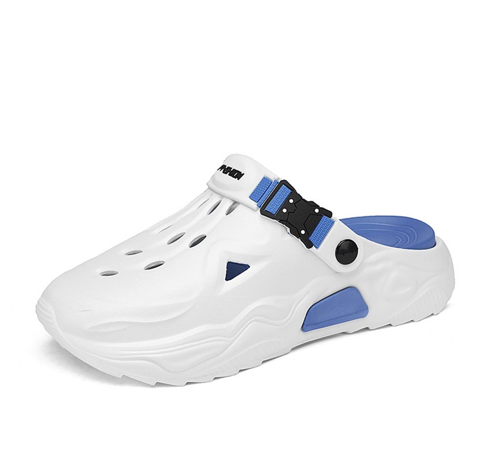 HUSK'SWARE Bequeme Gartenschuhe mit Schnalle Clog (Verstellbarer Fersenriemen mit Schnalle, Vielseitig einsetzbar) Stylisches und sportliches Design Stoßdämpfende Laufsohle