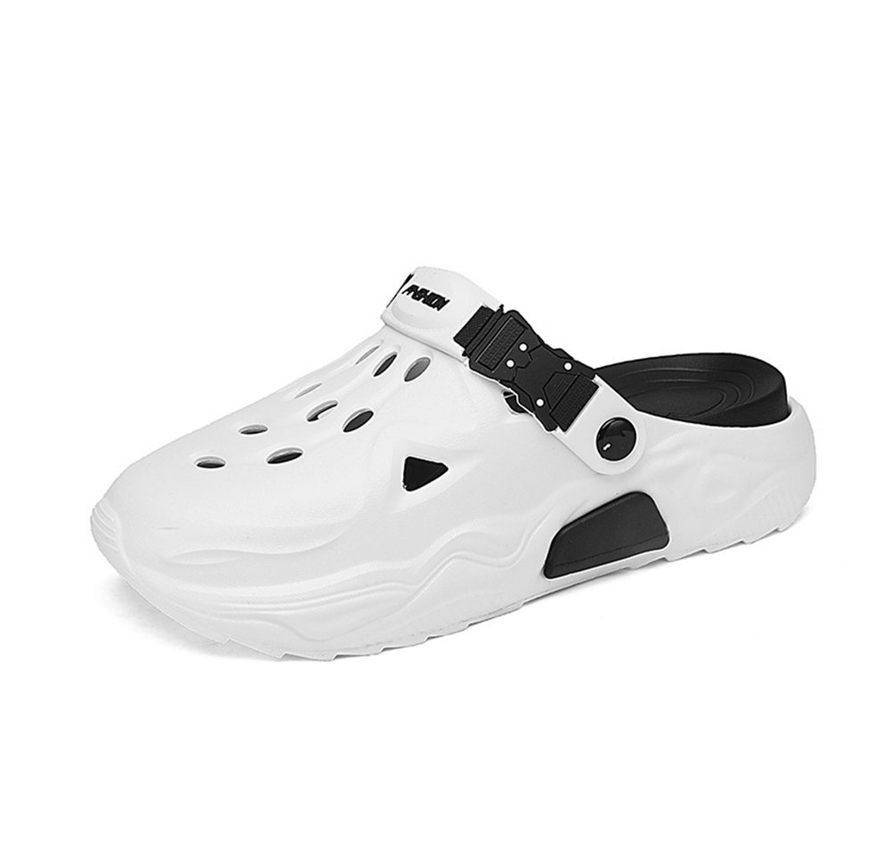 HUSK'SWARE Bequeme Gartenschuhe mit Schnalle Clog (Verstellbarer Fersenriemen mit Schnalle, Vielseitig einsetzbar) Stylisches und sportliches Design Stoßdämpfende Laufsohle