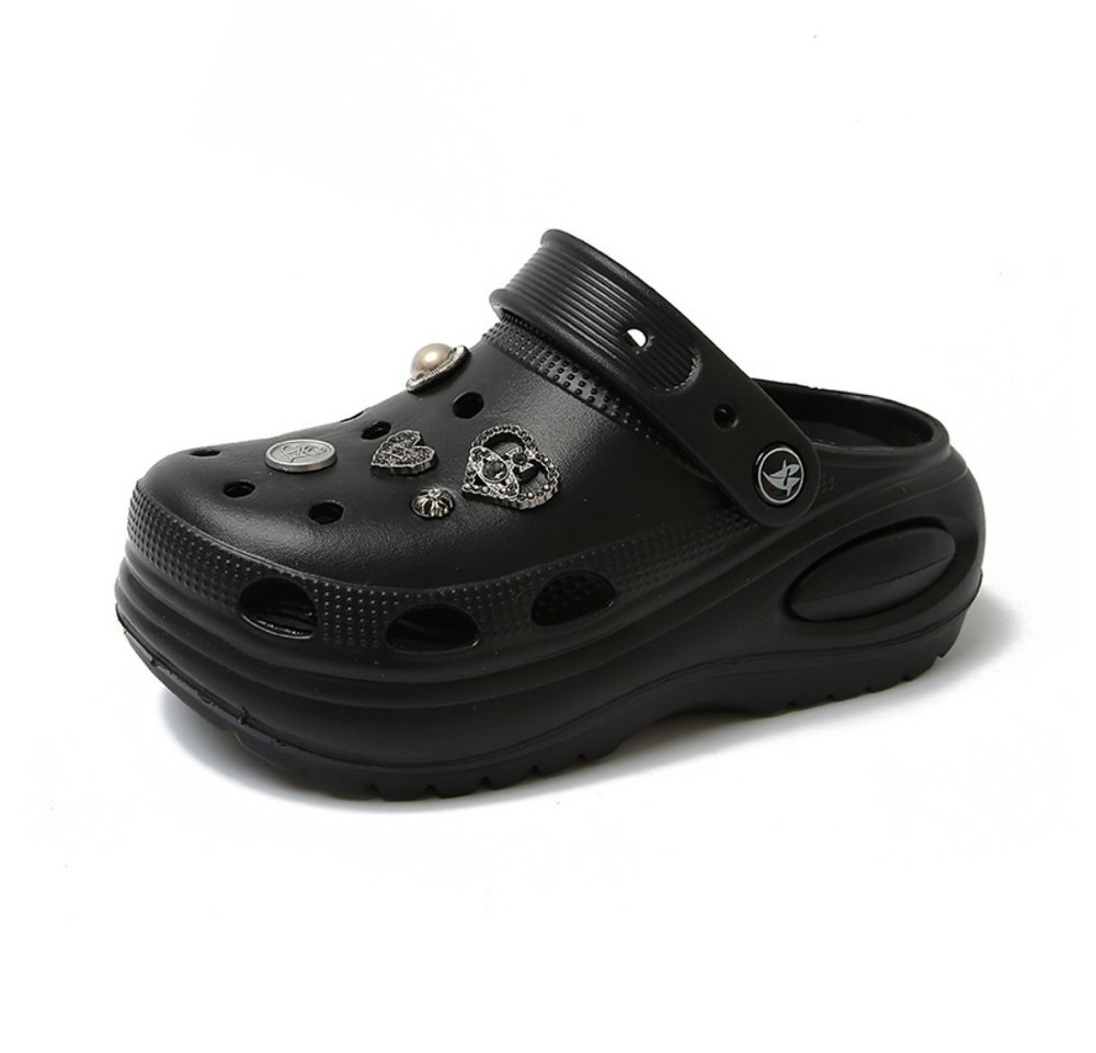 HUSK'SWARE Clog (Lässiger, lockerer Stil, EVA abriebfeste Sohle) Bequemer Stoff, hautfreundliches Innenfutter