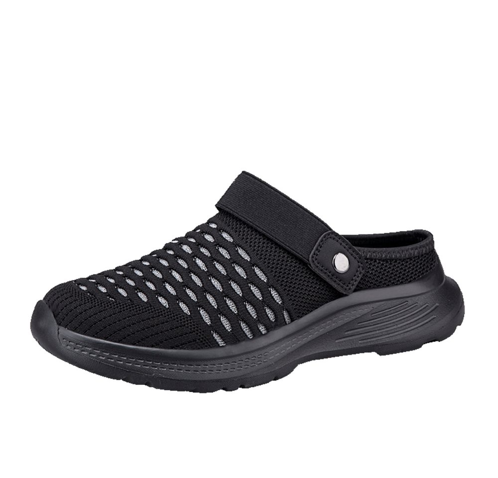 HUSK'SWARE Komfortable Damen Clogs Clog (halb offenes Design, gepolsterte Innensohle) Atmungsaktives Mesh-Obermaterial Rutschfeste und flexible