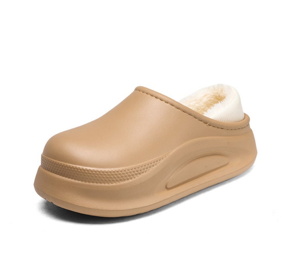 HUSK'SWARE Kuschelige Winter Hausschuhe Plüsch Hausschuhe (Rutschfeste EVA-Sohle, Leicht & bequem) Kuscheliges Innenfutter