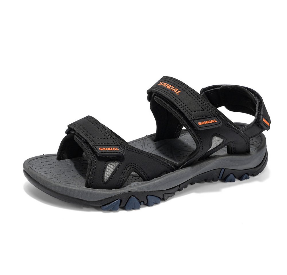 HUSK'SWARE Outdoorsandale (Leicht und rutschfest weich, Flexibel und abriebfest) Klettverschluss-Design für einfaches An- und Ausziehen