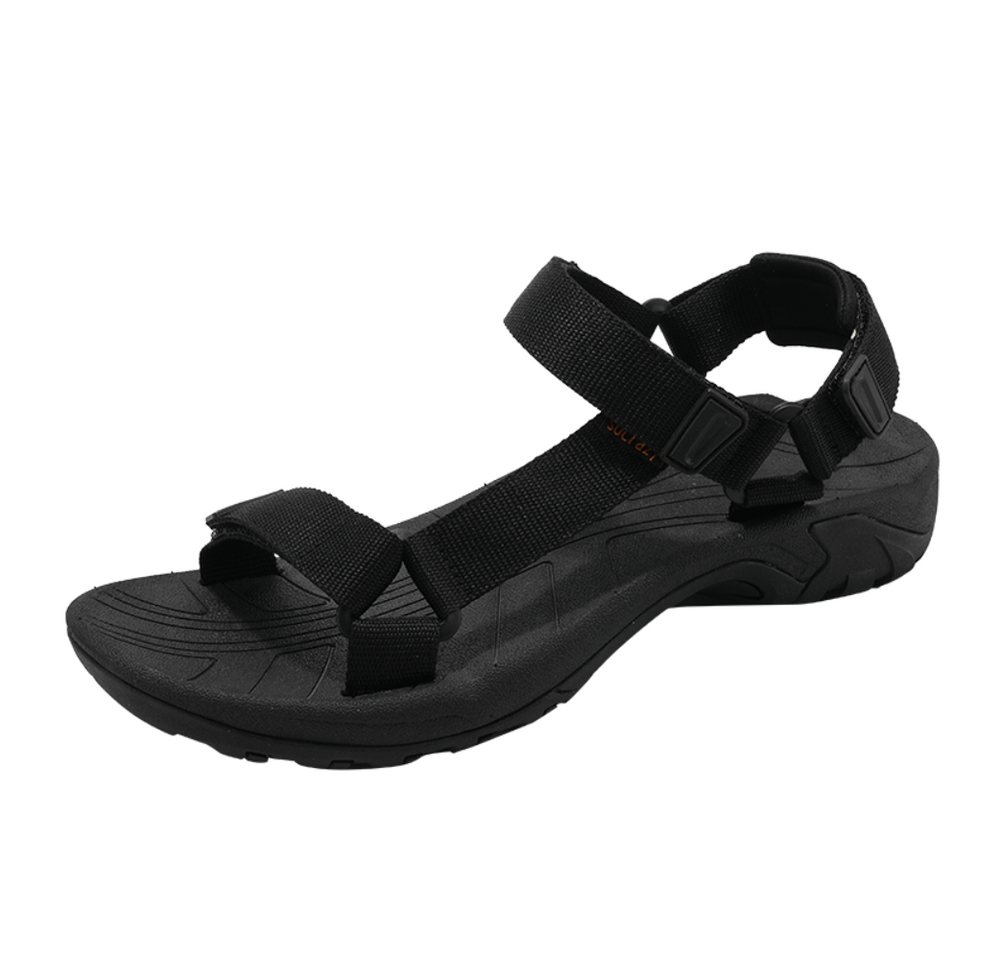 HUSK'SWARE Outdoorsandale (Weiches Fußbett & Bequemer Tragekomfort, Modische, kühlende Wandersandalen für Ihr Outdoor-Abenteuer, Rutschfest und abriebfest) Klettverschluss-Design für einfaches An- und Ausziehen
