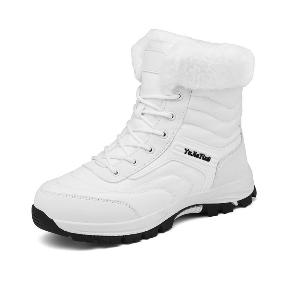HUSK'SWARE Schneeschuhe (Warme Wanderschuhe, High-Top-Schuhe), efütterte Winterstiefel für Damen & Herrenr- ideal für kalte Tage