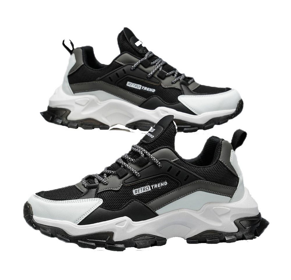 HUSK'SWARE Sneaker (EVA + TPR sorgen für hervorragende Dämpfung und Rückfederung., Schweinsleder kombiniert mit Mesh) Leicht, atmungsaktiv, rutschfest und antibakteriell