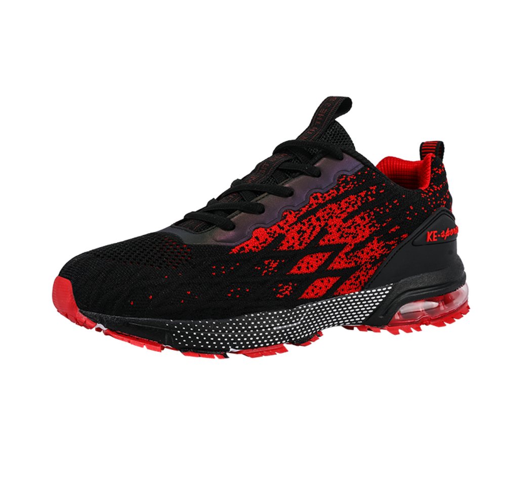 HUSK'SWARE Sneaker (Trockenes und bequemes Innenfutter Freizeitsportschuhe, Abriebfeste 3D-Struktur und Air Cushion-Sohle) Atmungsaktives Strick-Obermaterial