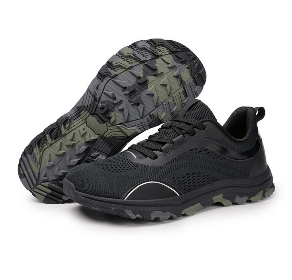 HUSK'SWARE Wanderschuh (Trekking Schuhe für breite Füße, rutschfest, stoßdämpfend, Trekking Schuhe für breite Füße, rutschfest, stoßdämpfend) Herren Wanderschuhe Breit Zehenbox Outdoor Trekkingschuhe