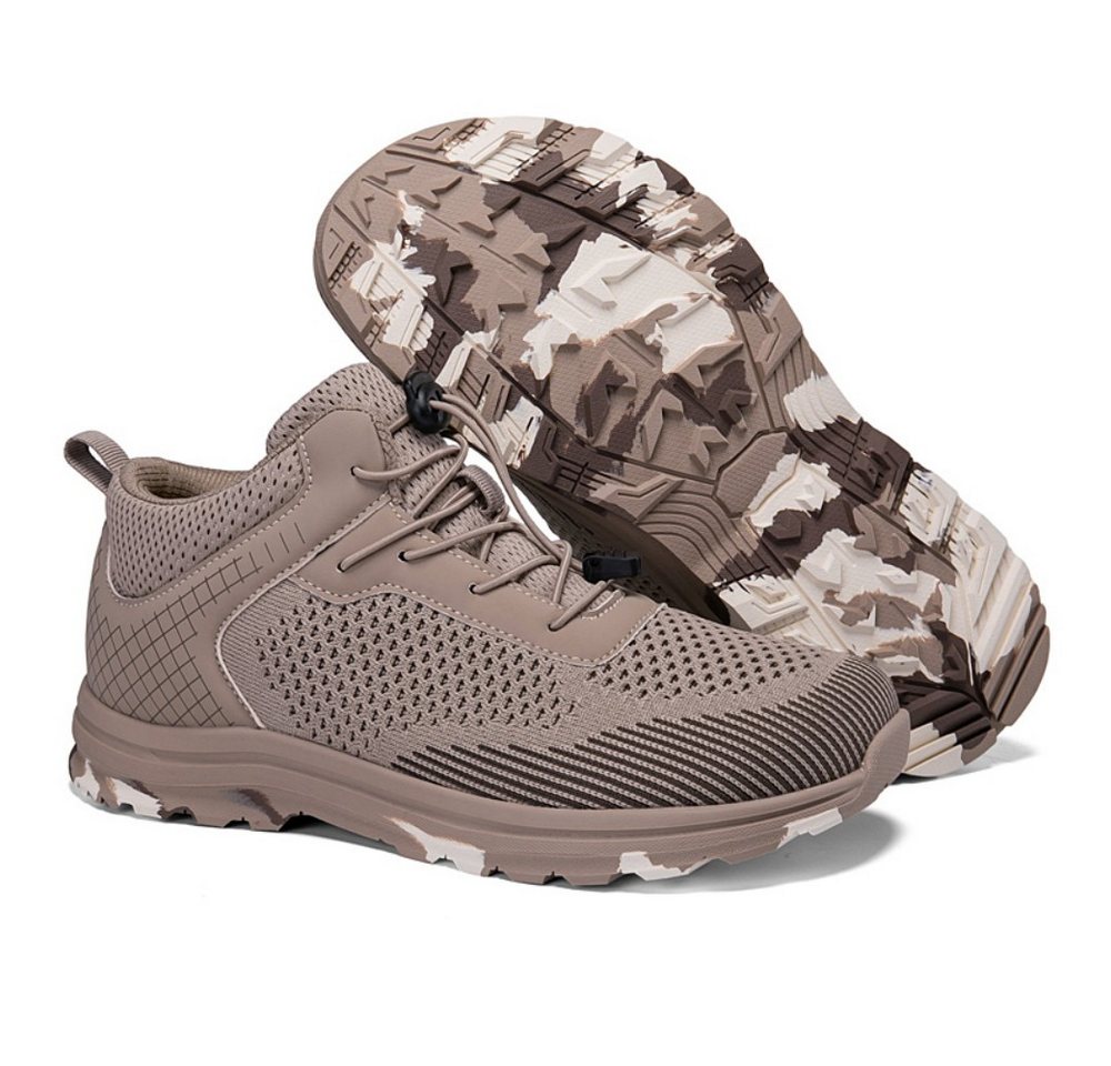 HUSK'SWARE Wanderschuh (VerschleiBfest, outdoor) Wasserdichte,rutschfeste wanderschuhe für Herren (grün)