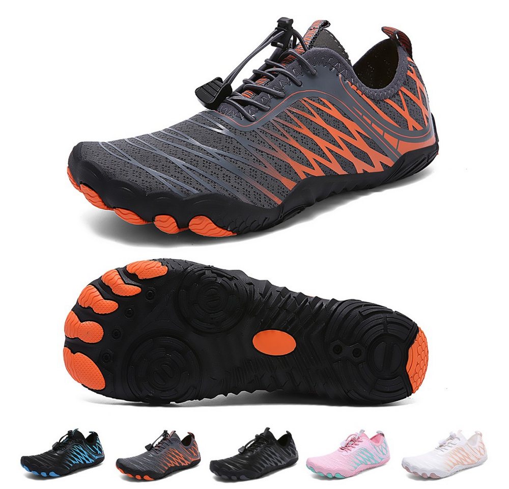 HUSK'SWARE Watschuh (Wasserschuhe Herren Damen, für Strand, Schwimmen, Surfen, Outdoor) Atmungsaktive Aquaschuhe Rutschfester Sohle, Schnell Trocknend
