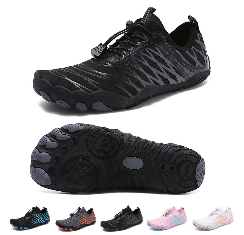 HUSK'SWARE Watschuh (Wasserschuhe Herren Damen, für Strand, Schwimmen, Surfen, Outdoor) Atmungsaktive Aquaschuhe Rutschfester Sohle, Schnell Trocknend