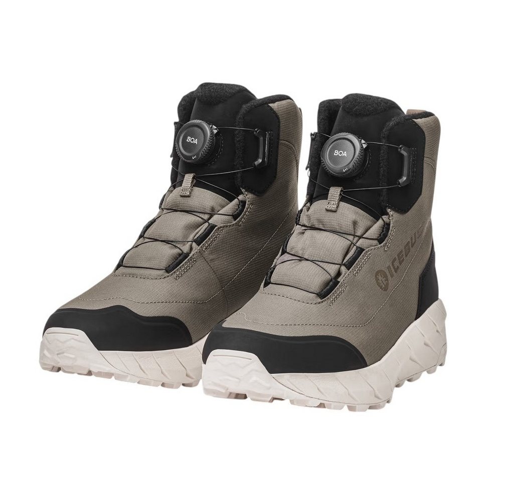 icebug Alne NT (BOA-Schnürsystem, wasserdicht) timber braun/schwarz Herren Winterstiefel