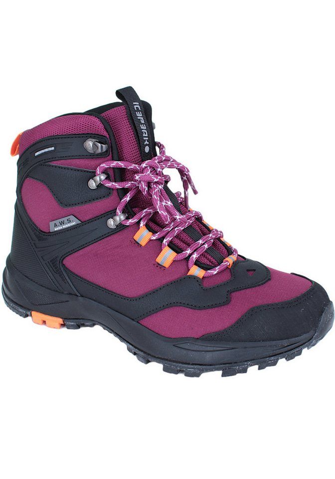 icepeak Agadir MS Outdoor-Wanderschuhe Outdoorschuh wasserabweisend, rutschfeste Gummisohle, Knöchel- & Zehenschutz