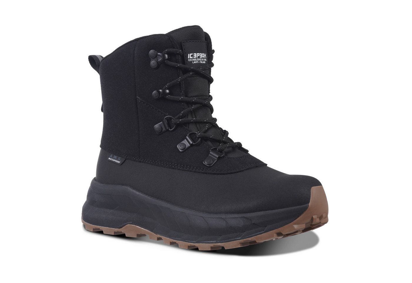 icepeak AITOO MS Snowboots Winterschuhe, Winterboots, Winterstiefel, wasserdicht, gefüttert