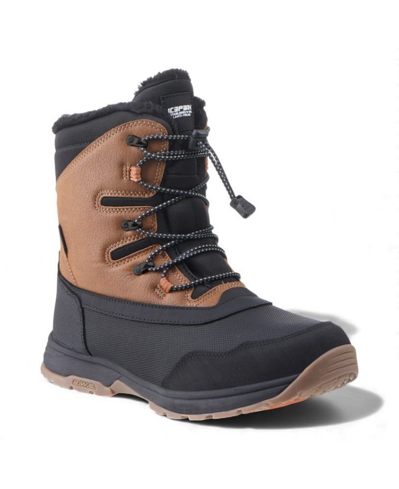 icepeak Almont MR (warm gefüttert, wasserdicht) braun/schwarz Herren Winterstiefel