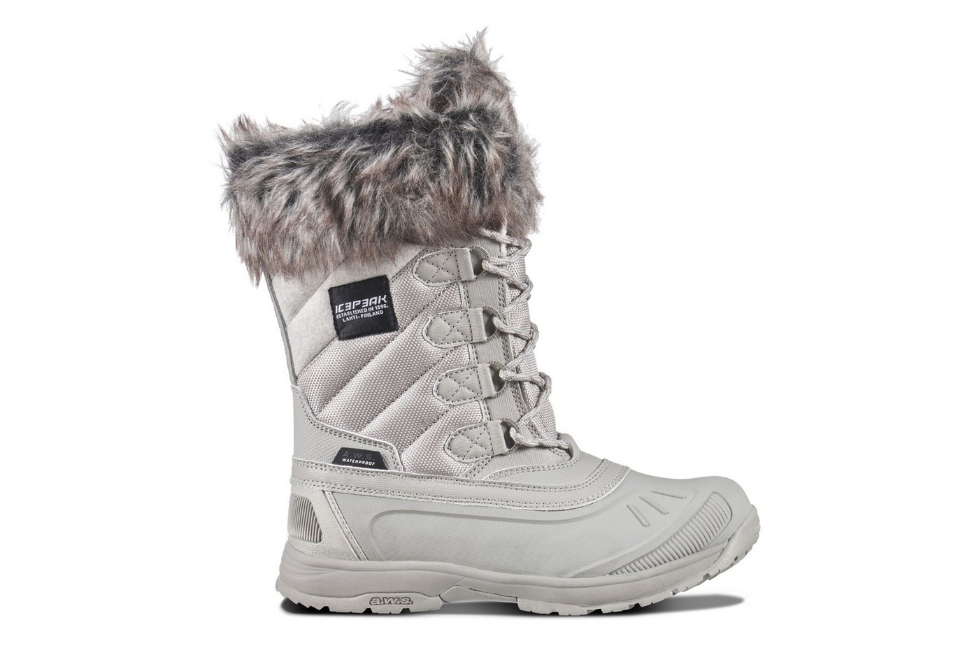 icepeak ANSINA MS Winterboots Winterschuhe, Winterstiefel, Snowboots, gefüttert & wasserdicht