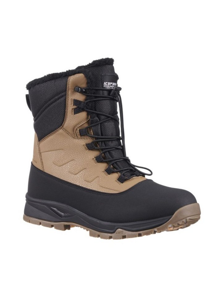 icepeak Winterschuhe Alofi MR (wasserdicht) braun/schwarz Herren Wanderschuh