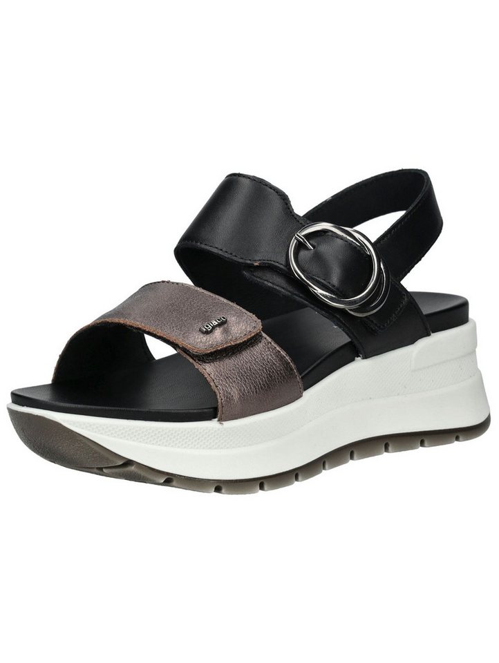 IGI & CO Sandalen Leder . Keilsandalette (schwarz)