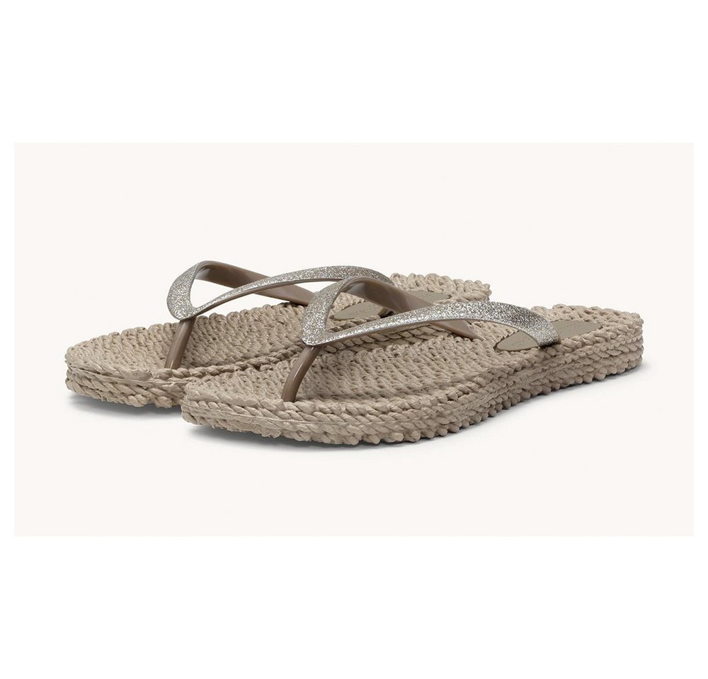 Ilse Jacobsen CHeerful01 Damen Flip-Flops Glitter Zehentrenner (149_Atmosphere)