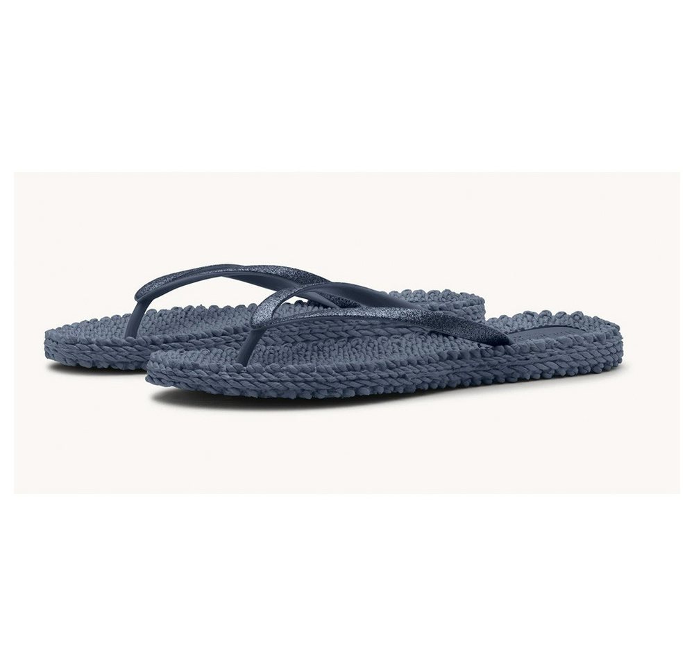 Ilse Jacobsen CHeerful01 Damen Flip-Flops Glitter Zehentrenner (620_Indigo)