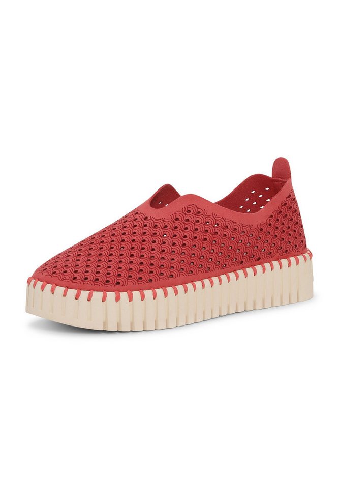 Ilse Jacobsen TULIP3373 Sneaker Plateausohle, atmungsaktive Mikrofaser, hoher Tragekomfort