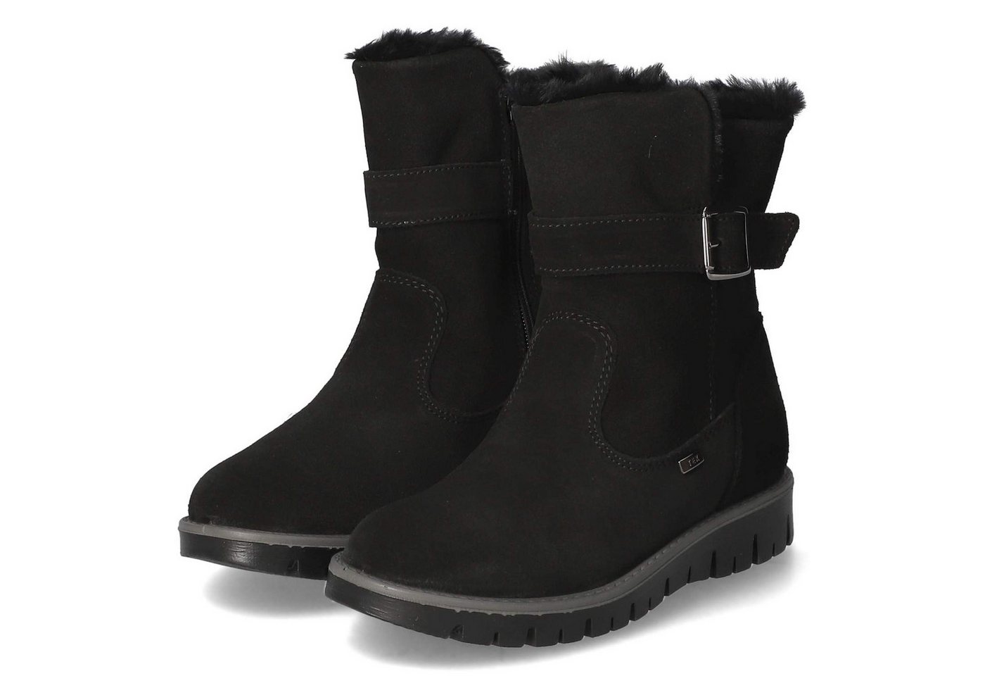 IMAC 880718 7000/011 Unisex Rauleder schwarz Winterstiefel
