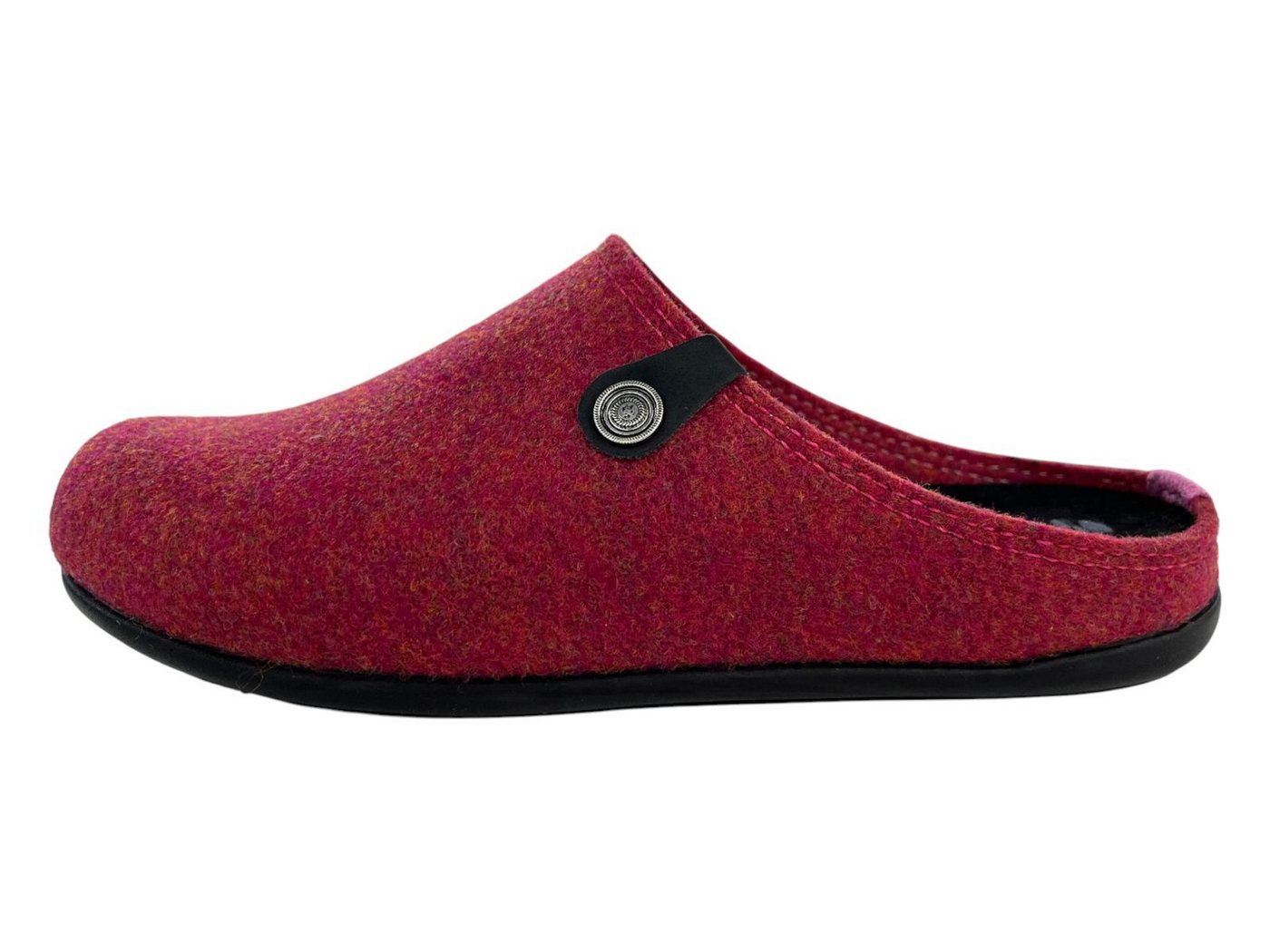 INBLU Damen Pantoffel 69-GF270 azalea bordo Hausschuh