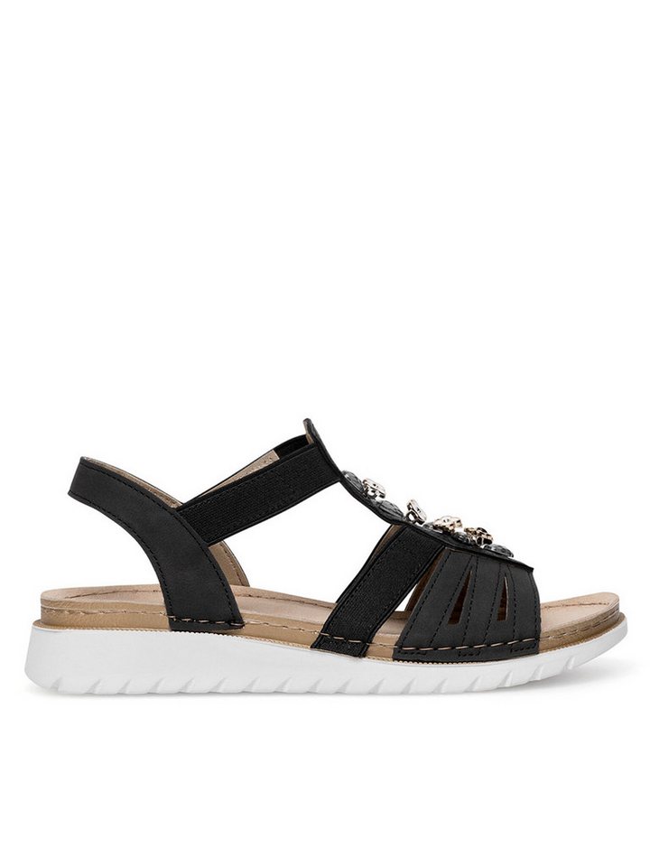 INBLU Sandalen Damen CNARO100 Schwarz Sandale