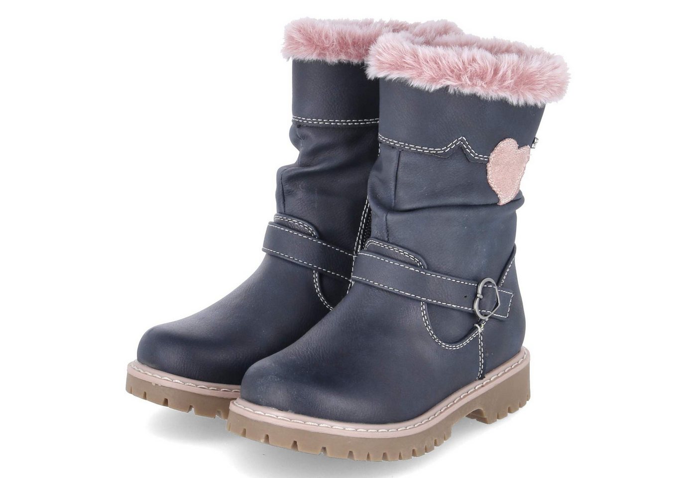 Indigo 456038000/838 Unisex Textil & Synthetik blau Schlupfstiefel