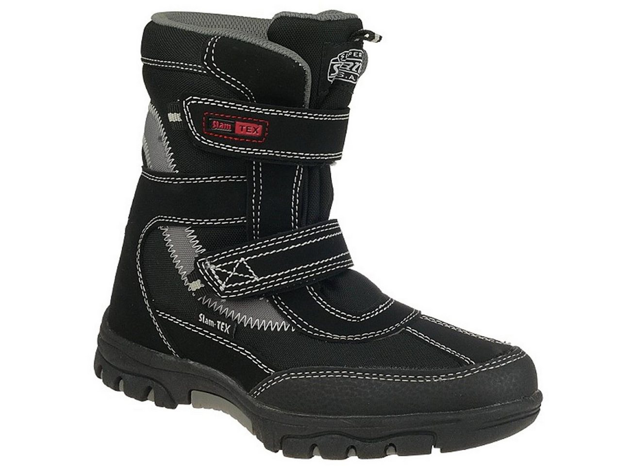 Indigo gefütterter Winterstiefel Stiefel