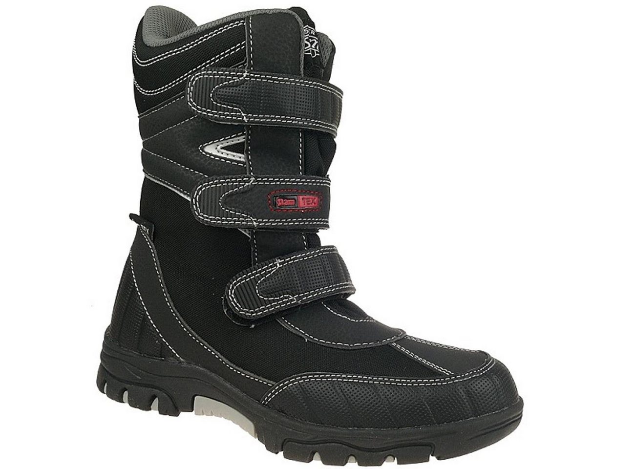 Indigo gefütterter Winterstiefel Stiefel