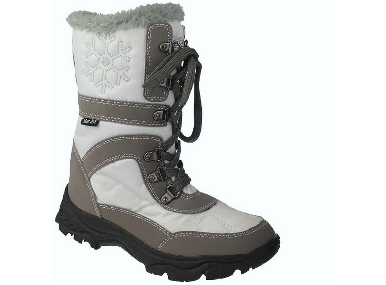 Indigo kuschelige Stiefel Stiefel