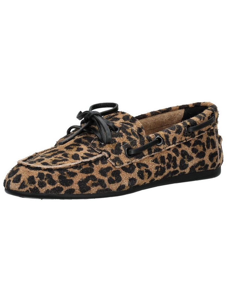 Inuovo Halbschuhe Veloursleder Bootsschuh