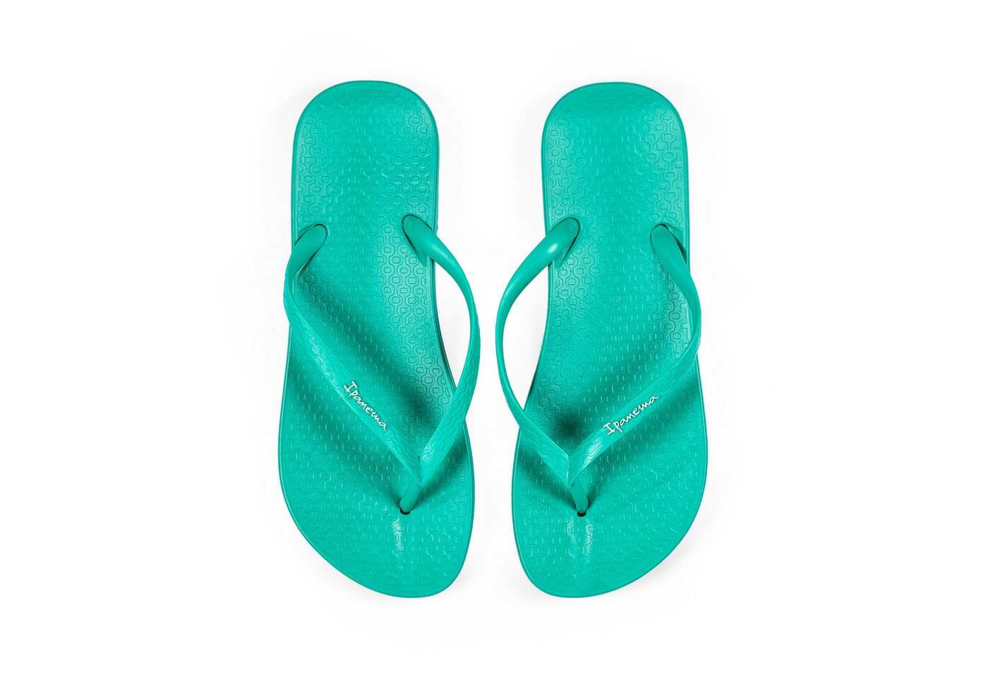 Ipanema ANAT COLORS FEM - Zehentrenner / Flip Flop Zehentrenner anatomisches Fußbett - viele Farben - wasserfest - rutschfest (grün)