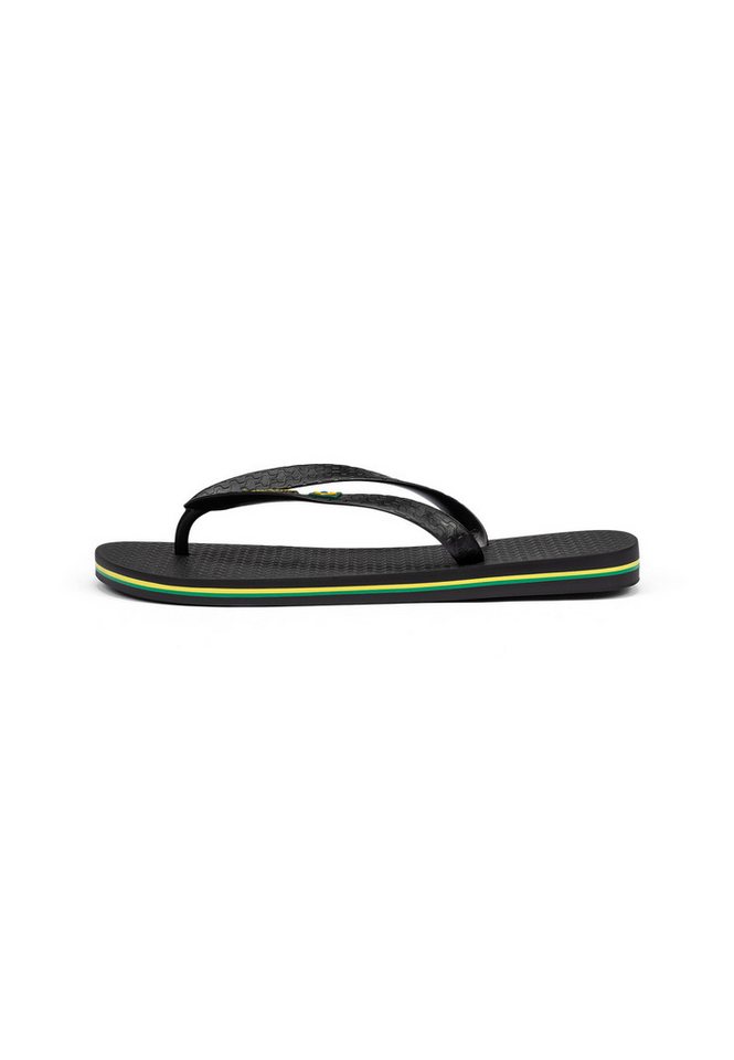 Ipanema CLAS BRASIL II AD - Zehentrenner / Flip Flop Zehentrenner rutschfeste Sohle - wasserfest - Basic Flip Flop für Herren (schwarz)
