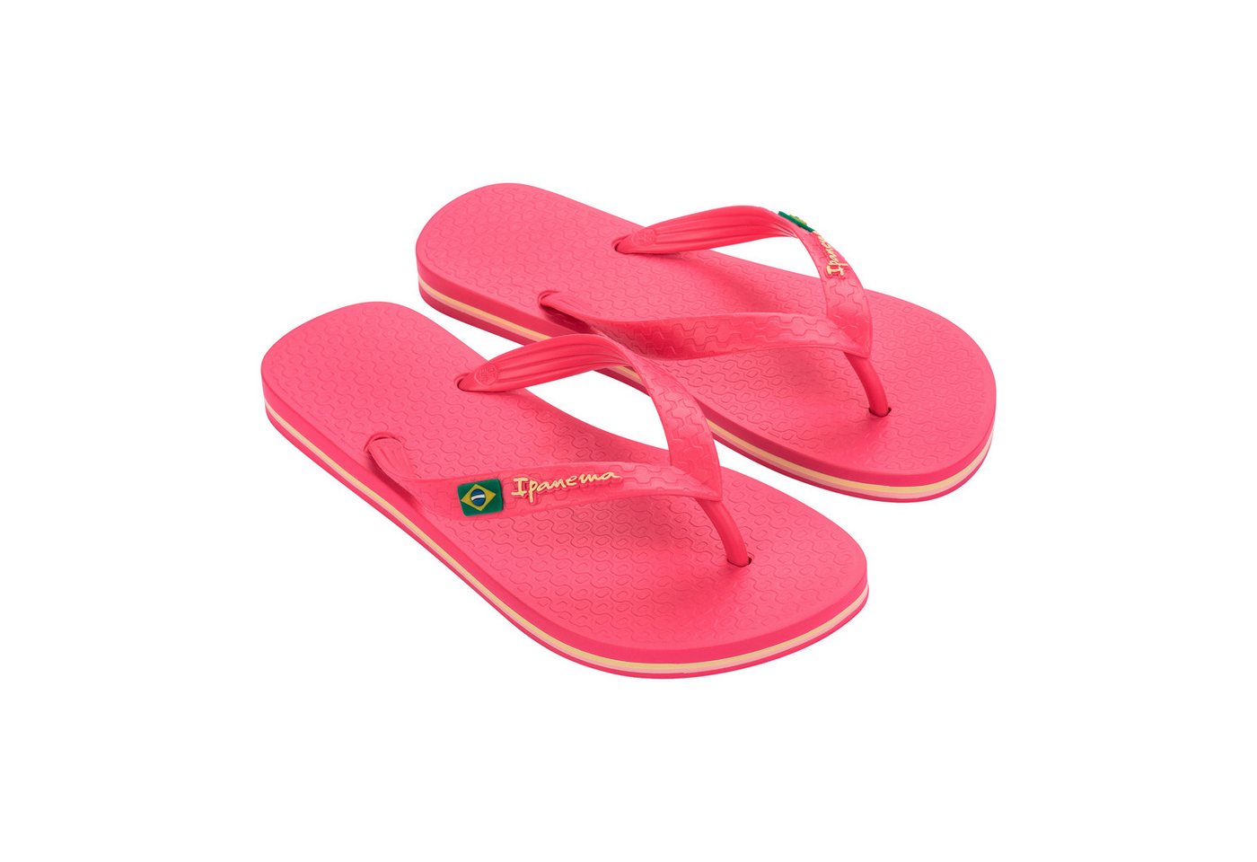 Ipanema CLAS BRASIL II FEM - Zehentrenner / Flip Flop Zehentrenner klassischer Flip Flop für Damen - bunte Farbauswahl - rutschfest (rosa)