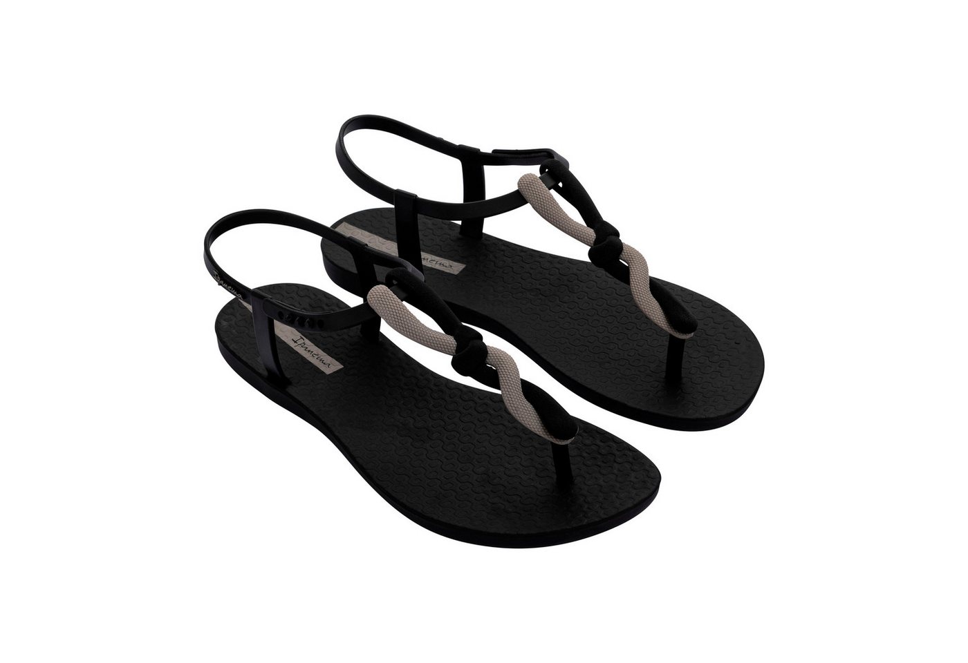 Ipanema CLASS DAILY SANDAL FEM - Sandalen Sandale Sandale mit auffälligem Design - größenverstellbare Riemen (schwarz)