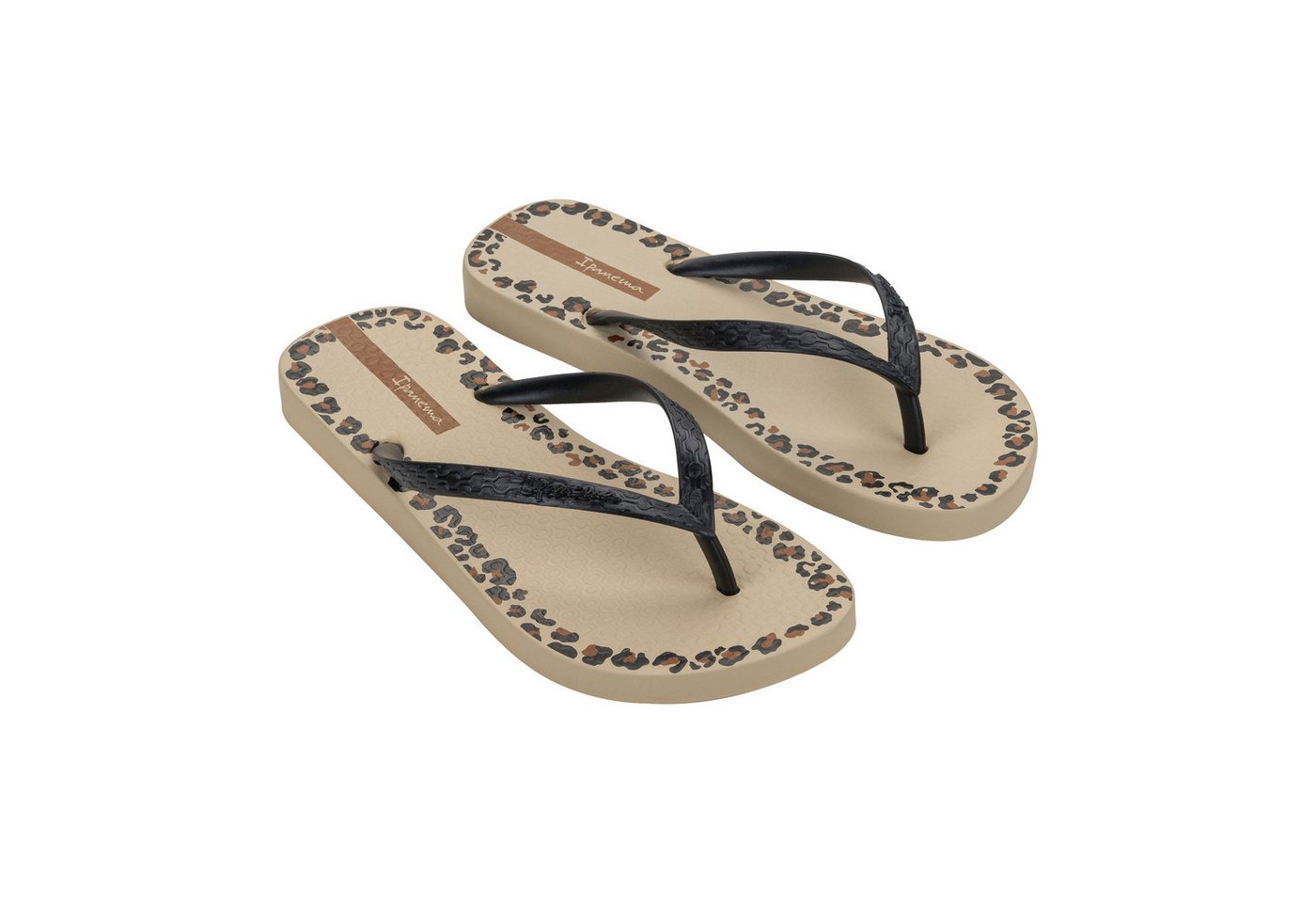 Ipanema DAY FEM - Zehentrenner / Flip Flop Zehentrenner Flip Flop mit Leoparden-Print - wasserfest - rutschfest