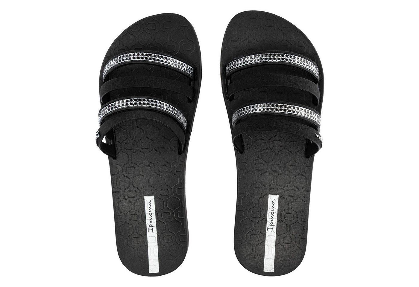 Ipanema Mesh Slide II Fem Zehentrenner mit Markendetails