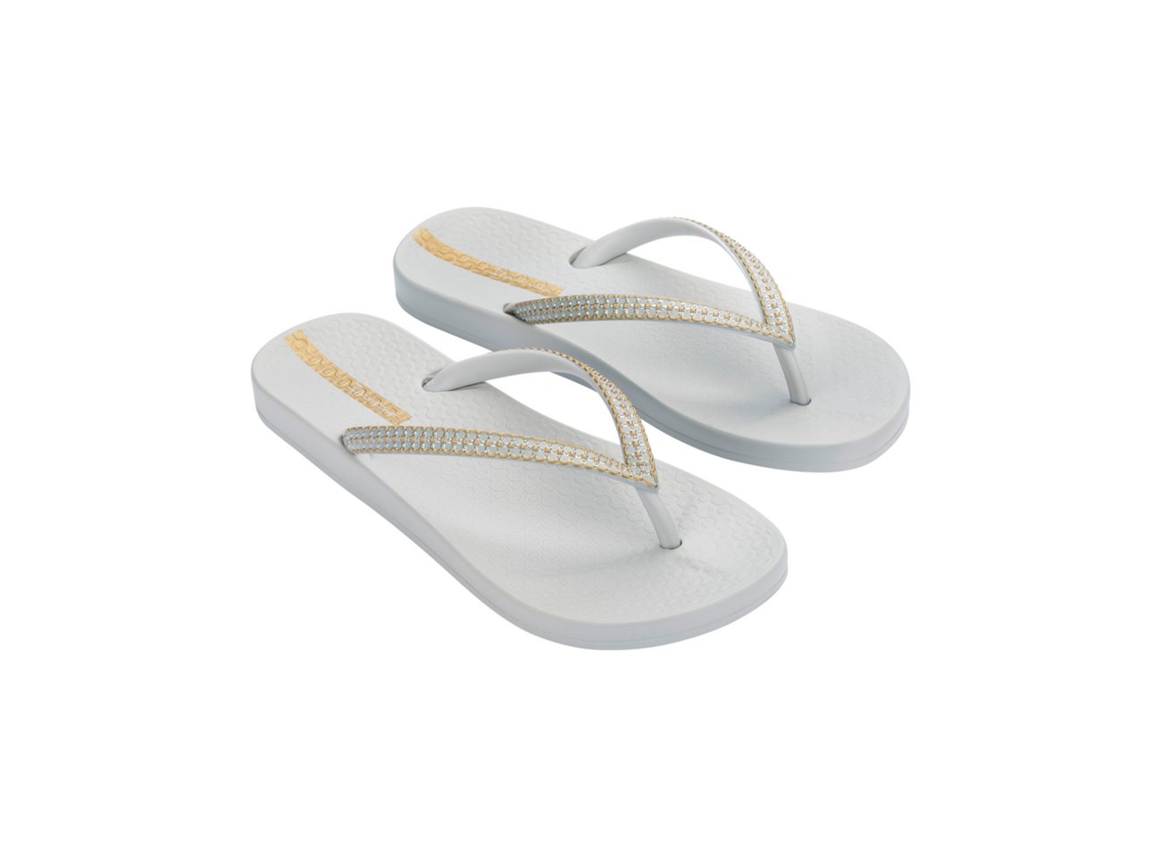 Ipanema MESH X FEM Zehentrenner für Alltag, ohne Verschluss, sportlicher Stil, mit Gummilaufsohle