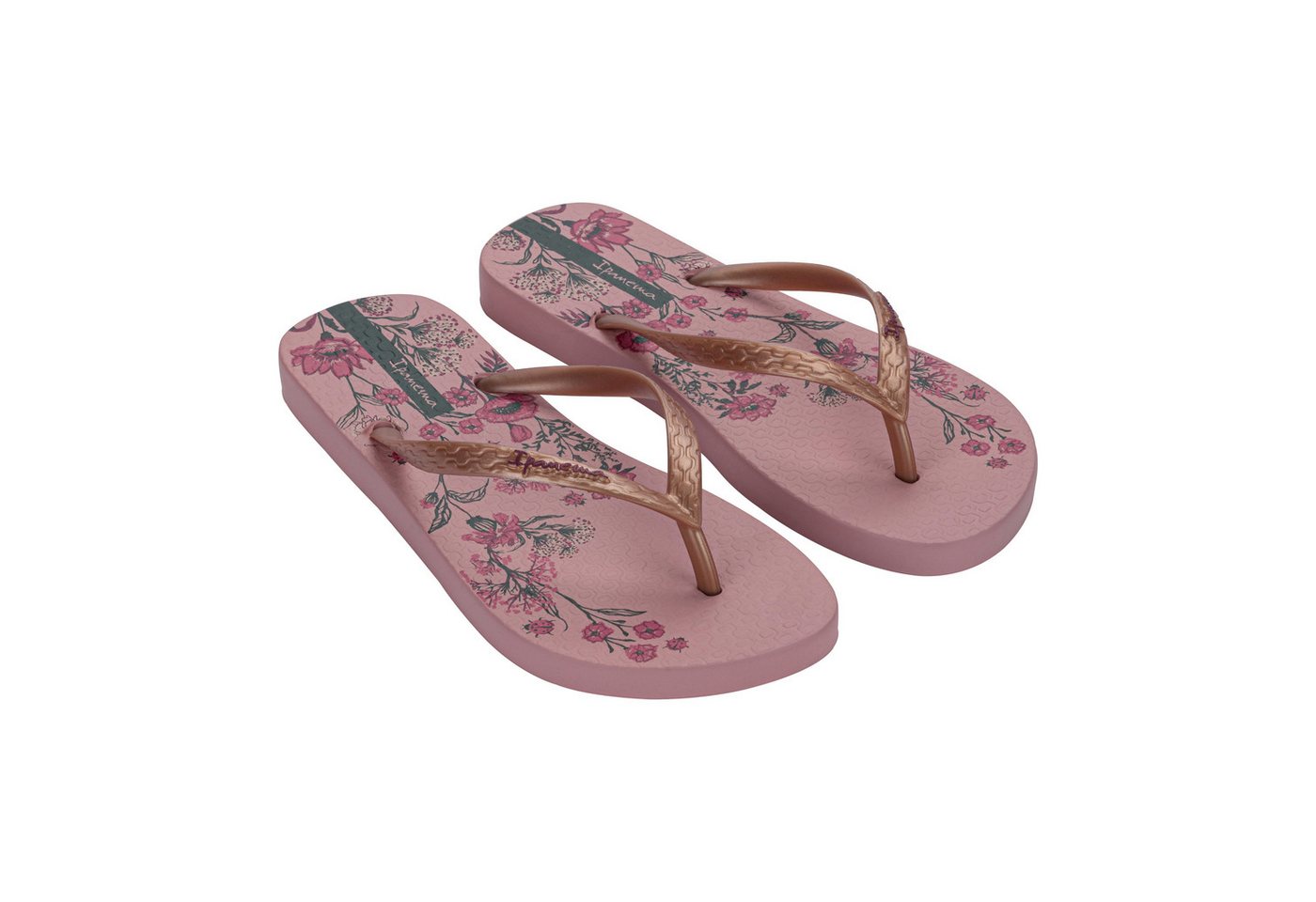 Ipanema OASIS FEM - Zehentrenner / Flip Flop Zehentrenner bedruckte Flip Flops im Flower-Design (rosa)