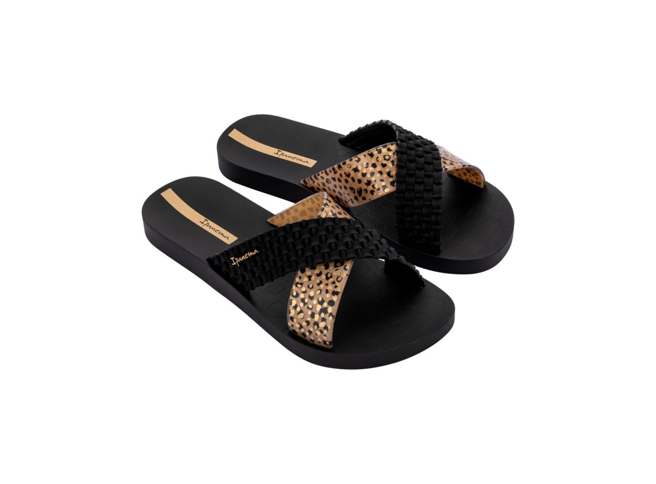 Ipanema SENSE SLIDE FEM Sandale für Alltag, ohne Verschluss, sportlicher Stil, mit Gummilaufsohle
