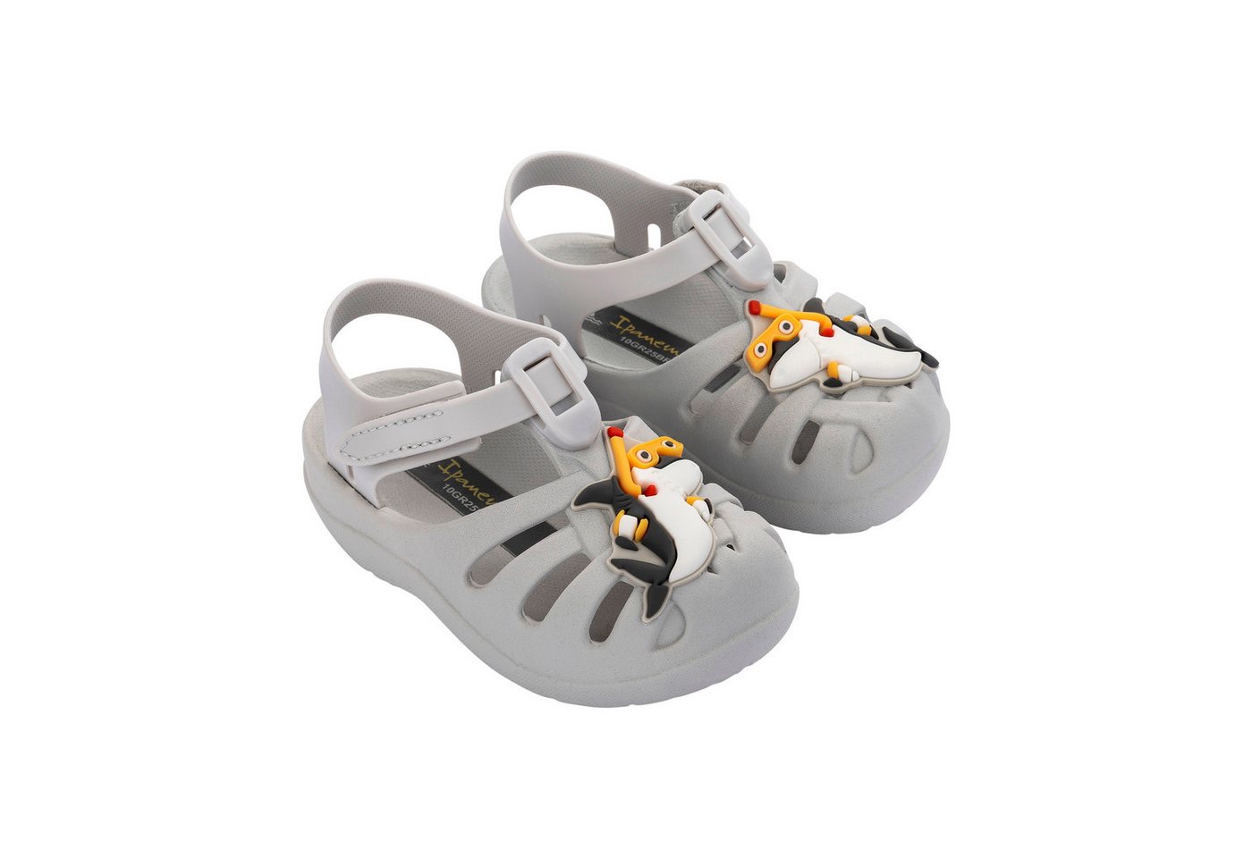 Ipanema SUMMER XVII BABY - Sandalen Sandale Baby-Sandalen mit Klettverschluss und verspielten Details (grau)