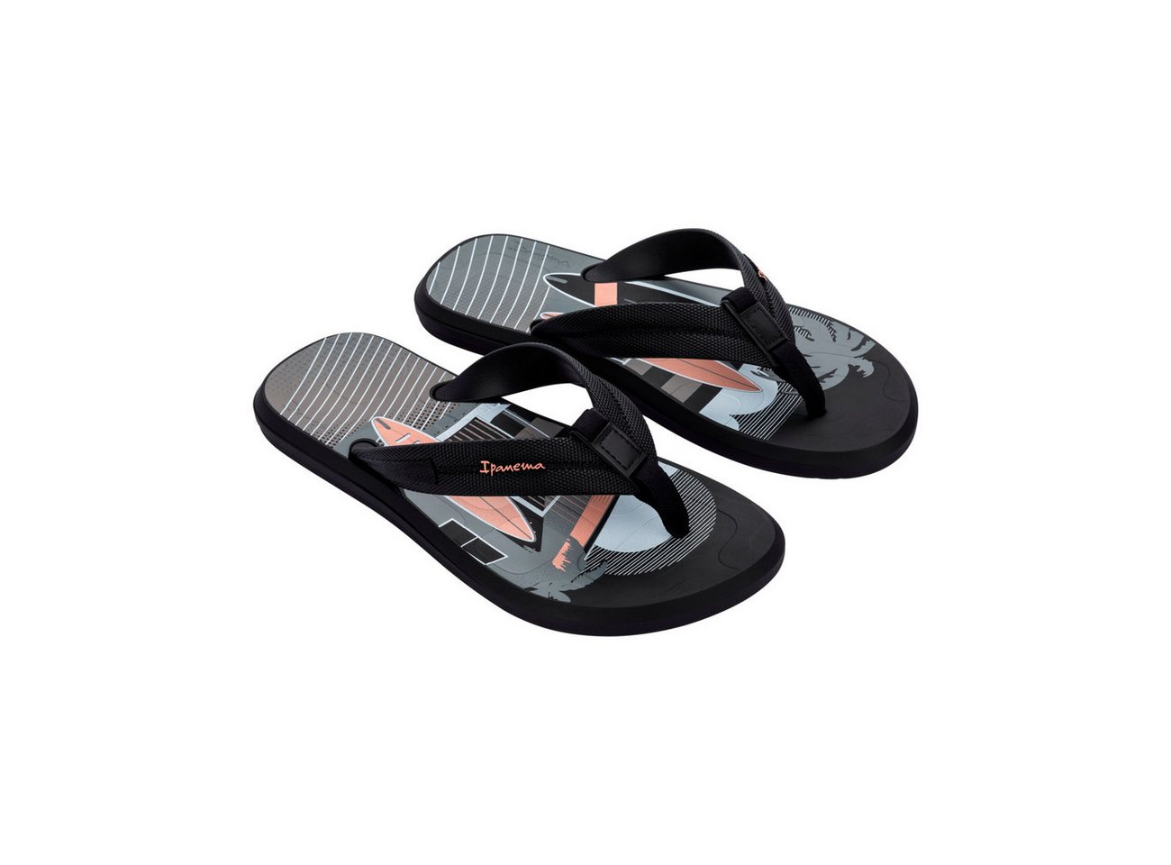 Ipanema URBAN GRAPHICS II AD - Zehentrenner / Flip Flop Zehentrenner (schwarz)