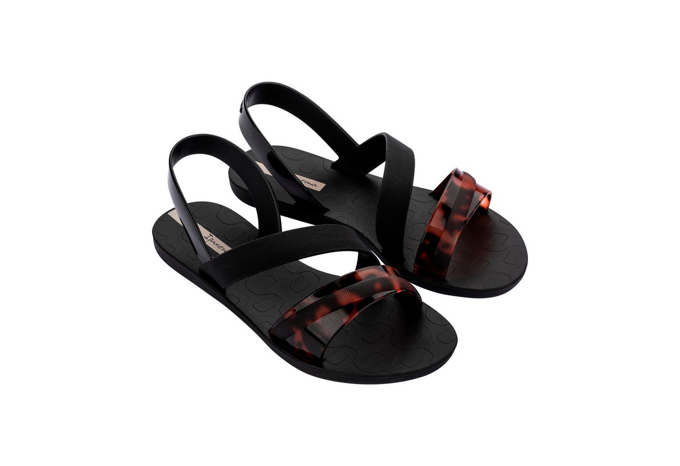 Ipanema VIBRANT SANDAL FEM - Sandalen Sandale moderner Komfort - elegantes Design (braun/schwarz)