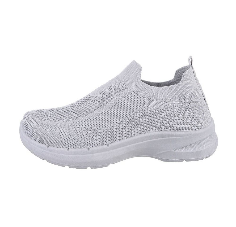 Ital-Design Damen Low-Top Freizeit Sneaker