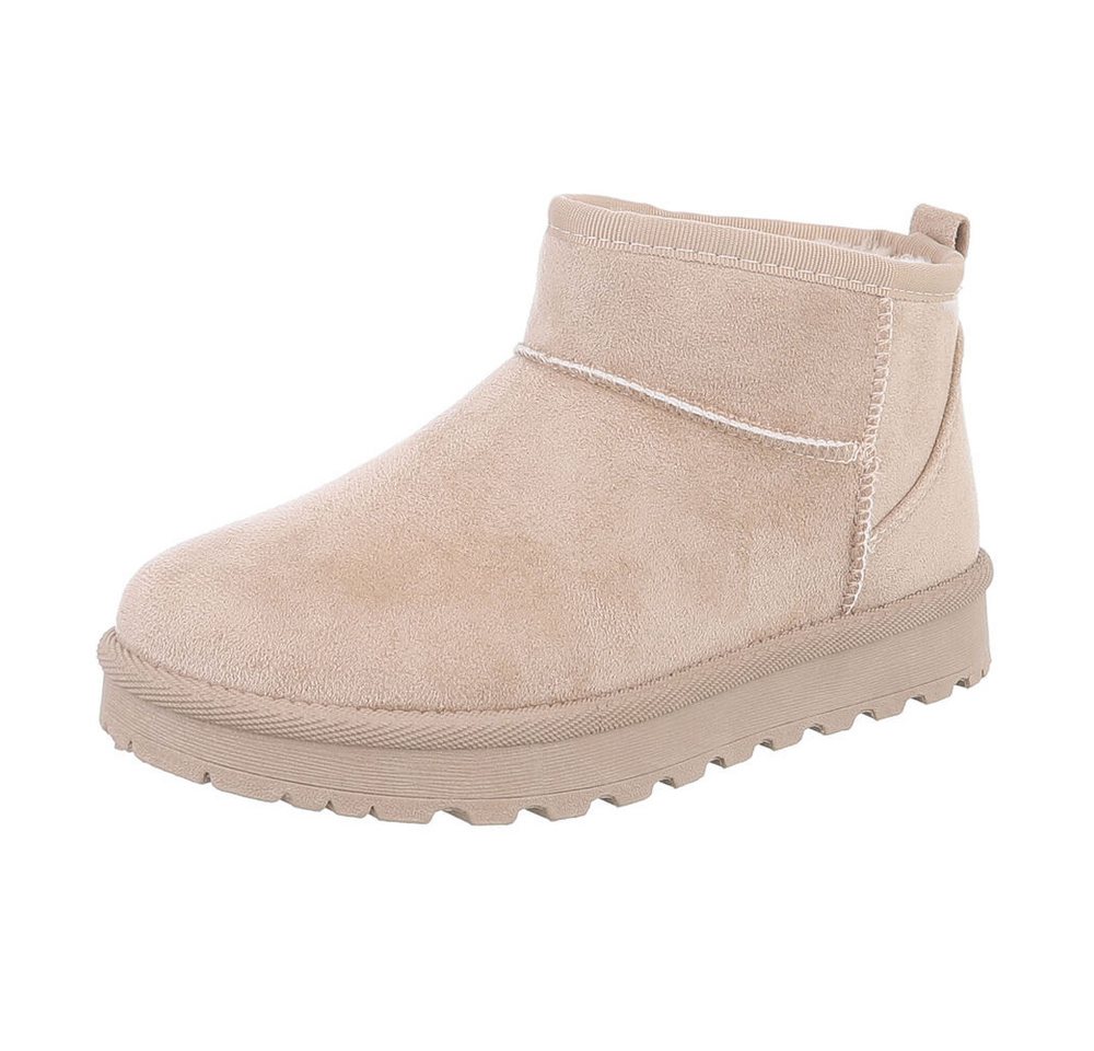 Ital-Design Damen Snowboots Freizeit Snowboots