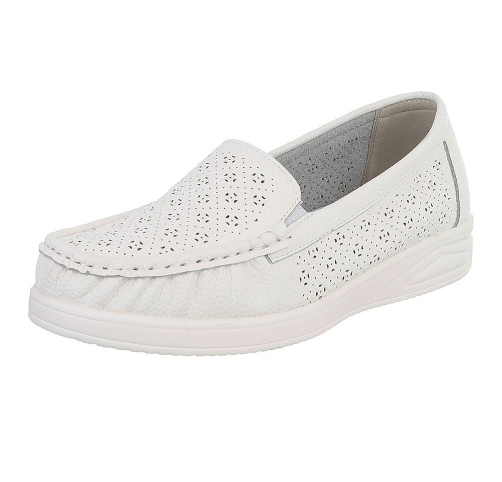 Ital-Design Elegante Freizeitschuhe für Damen mit hohem Tragekomfort Slipper (91261361) ultraleichte und komfortable Sohle