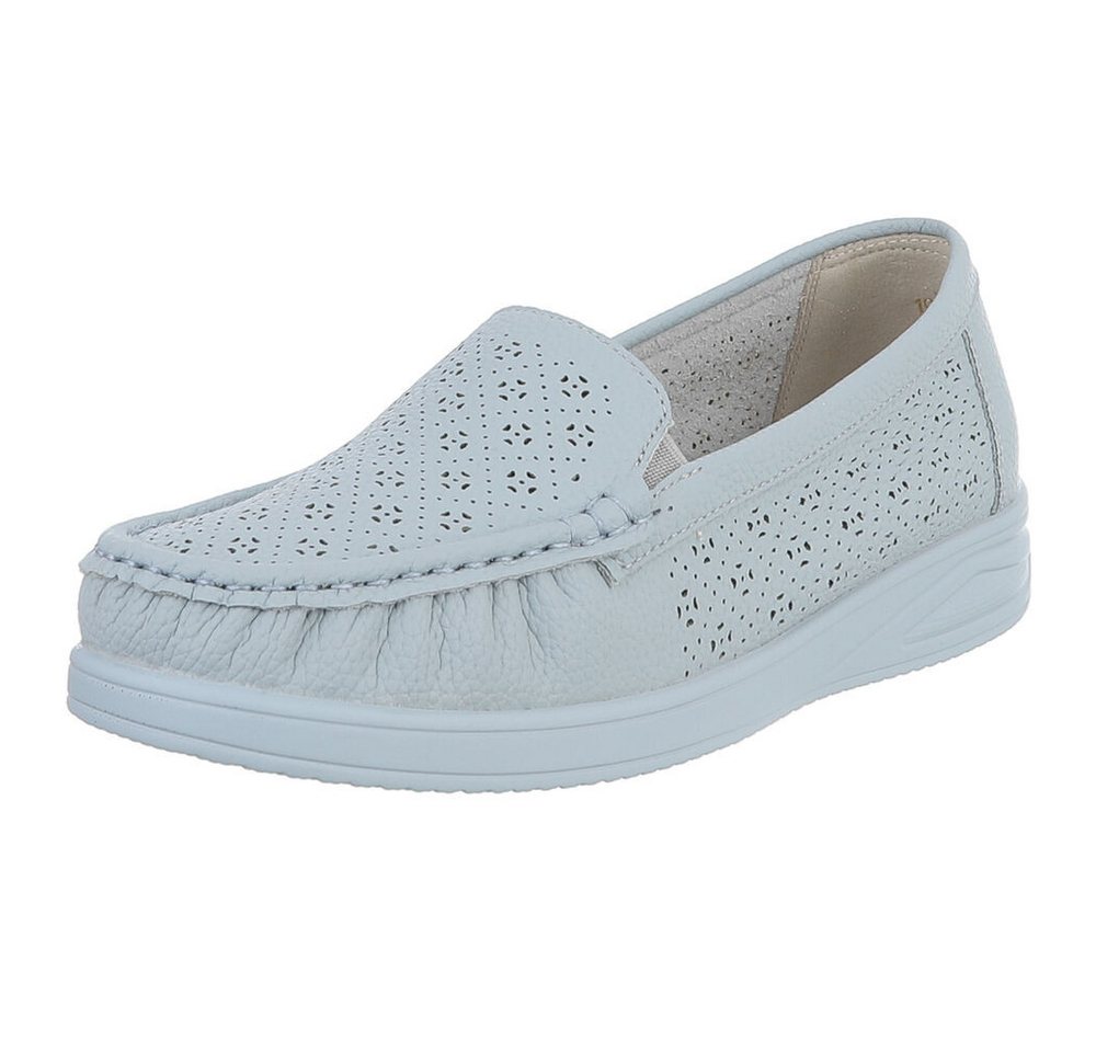 Ital-Design Elegante Freizeitschuhe für Damen mit hohem Tragekomfort Slipper (91261367) ultraleichte und komfortable Sohle