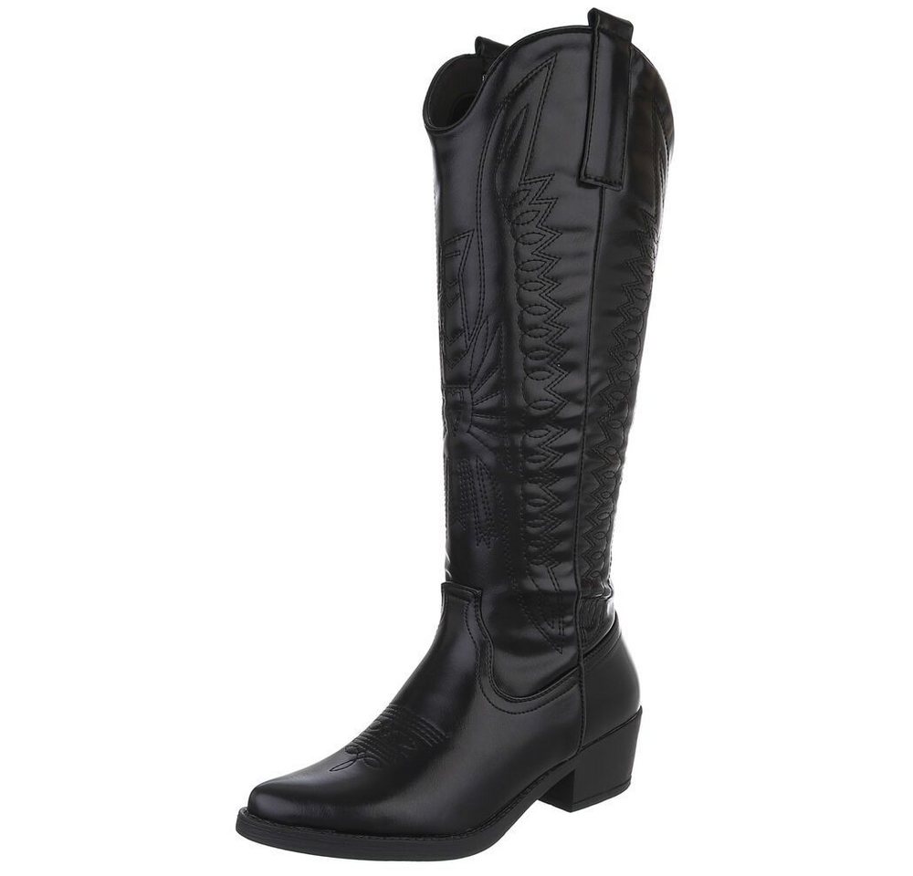 Ital-Design Westernstiefel (schwarz)